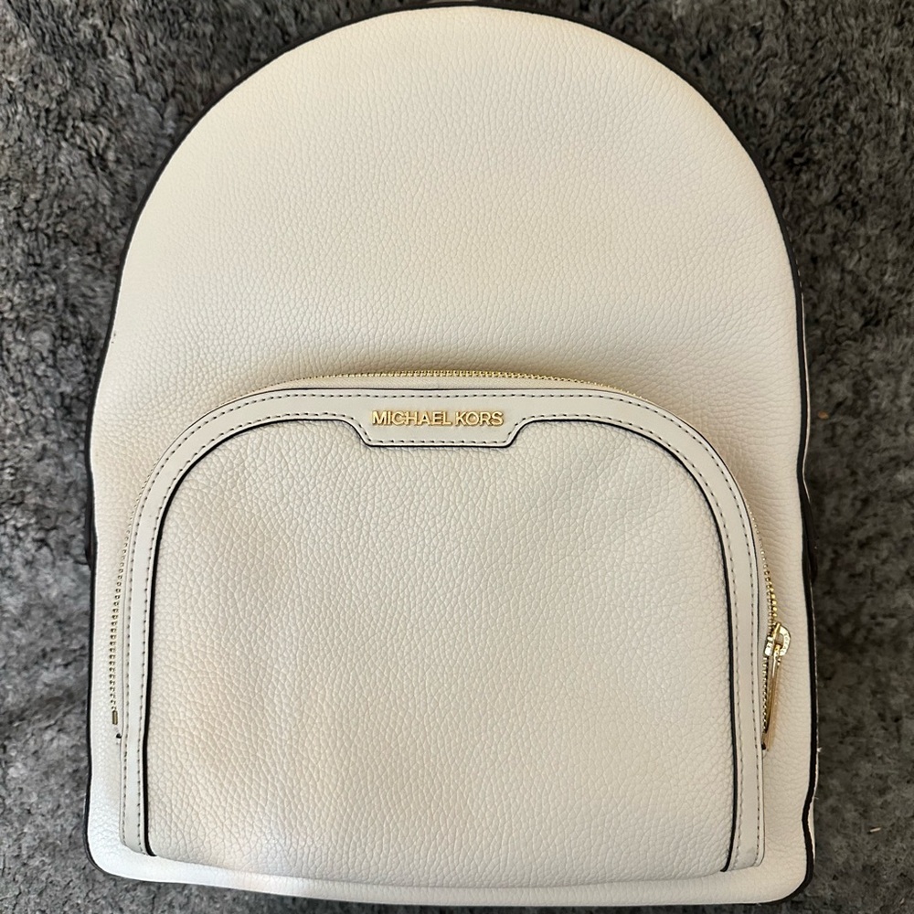 Michael Kors crème backpack